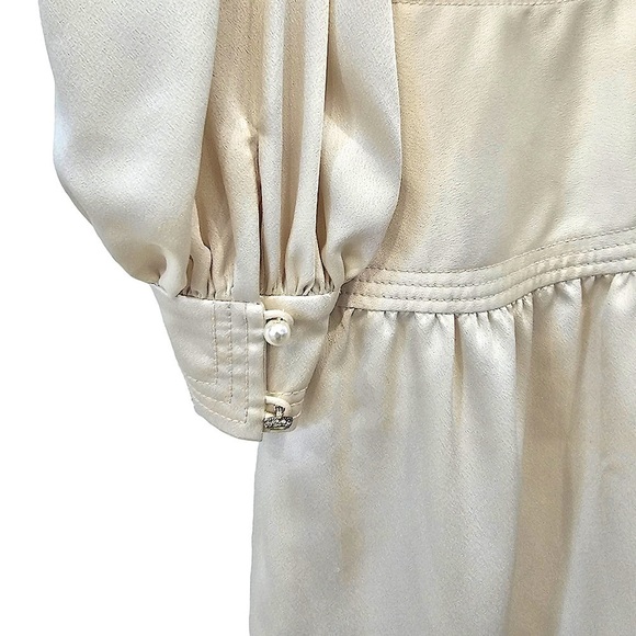 Nolan Miller Dynasty Collection for Neiman Marcus 80s Midi Dress Size 8 - Picture 9 of 12